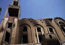 Incendio en templo de Egipto deja 41 muertos incendio