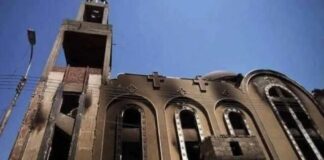 Incendio en templo de Egipto deja 41 muertos incendio