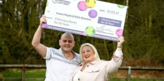 Mujer abandona a su novio tras ganar más de 4 mdd en lotería mujer