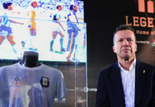 Museo Legends recibe camiseta que Maradona usó en la final de México 86 museo