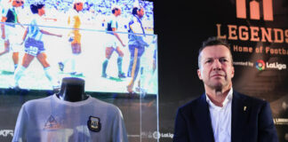 Museo Legends recibe camiseta que Maradona usó en la final de México 86 museo