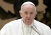 Papa Francisco lamenta “locura” de la guerra en Ucrania pornografía