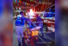 Pobladores intentan linchar a presuntos asaltantes en Huixcolotla pobladores