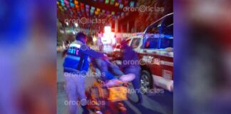 Pobladores intentan linchar a presuntos asaltantes en Huixcolotla pobladores