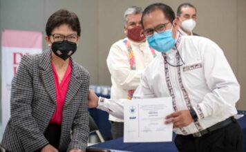 Rectora Lilia Cedillo clausura el Diplomado Internacional en Lingüística Aplicada 2022 rectora