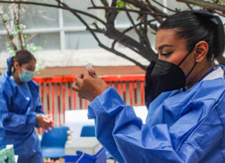 Aplican más de 70 mil vacunas contra covid a menores de 77 municipios vacunas