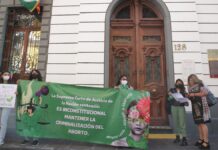Feministas piden que Congreso retome decisión sobre aborto Feministas piden despenalización del aborto