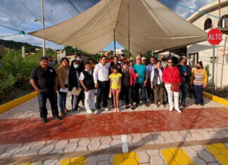 Ariadna Ayala inaugura adoquinamiento de calle en Metepec Ariadna-Ayala