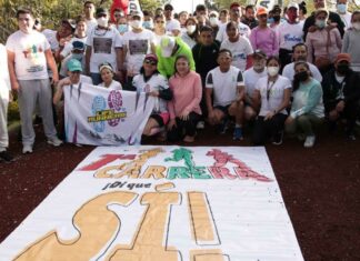 Carrera “Di que sí” del ISSSTEP reunió a 500 personas Carrera