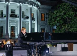 Elton John visita la Casa Blanca en su gira de despedida Elton