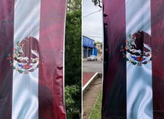Nayarit cambia verde y rojo por colores de Morena en bandera de México Nayarit
