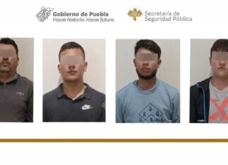 Operadores colombianos del sistema “gota a gota” caen en Puebla operadores