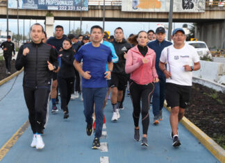 Puebla capital realiza la 5° carrera con cadetes Puebla