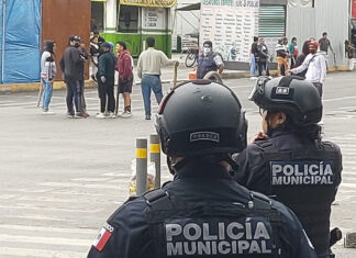 Puebla capital denunciará agresión a policías en Mercado Hidalgo Puebla