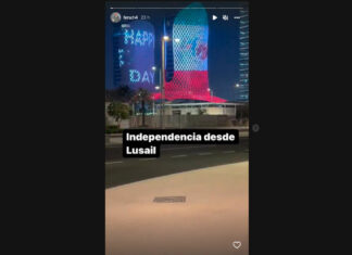 Qatar ilumina sus edificios por Independencia de México Qatar