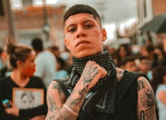 Santa Fe Klan es detenido por disparar un arma de fuego Santa Fe Klan