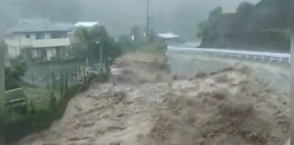 Tifón Nanmadol suma 2 muertos en el sur de Japón Tifón