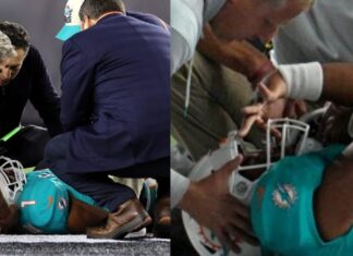 NFL: Quarterback de Miami sufre conmoción ante Cincinnati Tua