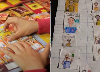 Conmueve niño que dibuja álbum del mundial al no poder comprarlo