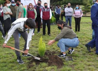 Contribuye Instituto Tecnológico de Atlixco a la reforestación