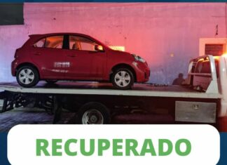 Recuperan auto con reporte de robo en San Pedro Cholula
