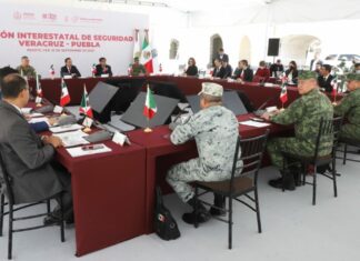 Realizan Reunión Interestatal de Seguridad Veracruz-Puebla