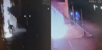 Quema veterinaria por muerte de su perro en San Andrés Cholula