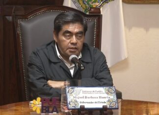 Puebla está bien y sin daños tras sismo de 7.4: Barbosa