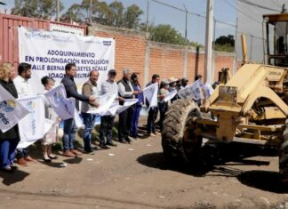 Mundo Tlatehui inicia obras de ampliación de drenaje y adoquinamiento