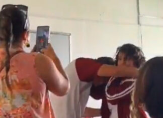 Alumnos protagonizan bronca en escuela de Nayarit (VIDEO) alumnos