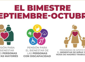 Inicia Bienestar pago de programas correspondientes a septiembre y octubre bienestar