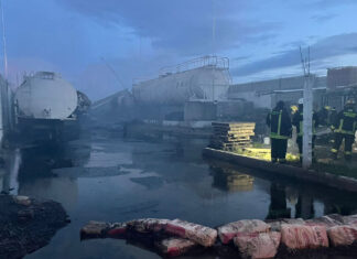Explota bodega de residuos peligrosos en Amozoc bodega