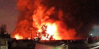Bomberos controlan incendio en fábrica de San Juanico bomberos
