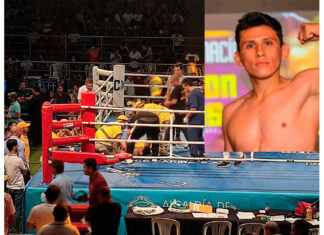 Boxeador colombiano queda en coma tras ser noqueado boxeador