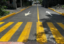 Pavimentan calle principal de colonia Mártir de Chinameca en Atlixco calle