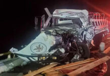 Choque hiere a 49 elementos de GN en Oaxaca; murió mujer Choque