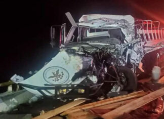 Choque hiere a 49 elementos de GN en Oaxaca; murió mujer Choque