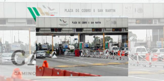 Autopista México-Puebla queda reabierta luego de fuga de gas circulación