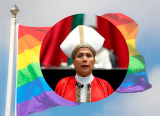 Diputada trans presenta iniciativa caracterizada como Papa diputada