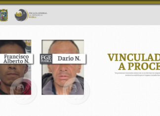 Procesan a dos por robo agravado en Puebla capital robo