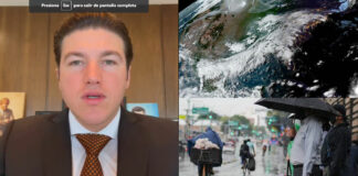 Gobernador cancela clases en NL por lluvias gobernador