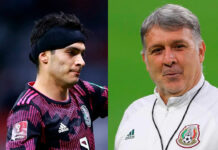 ‘Él no hace los goles’: Raúl Jiménez defiende al Tata Martino goles