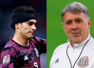 ‘Él no hace los goles’: Raúl Jiménez defiende al Tata Martino goles