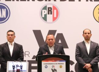 Líderes del PAN y PRD pausan alianza con el PRI líderes