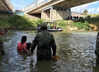 Nueve migrantes mueren ahogados al intentar cruzar río Bravo nueve