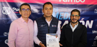 Comuna presenta el primer madio maratón en Puebla primer