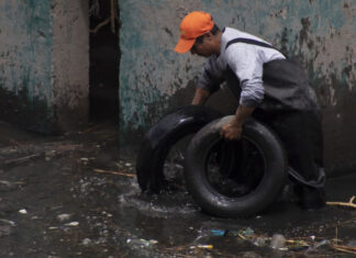 Retiran más de 3 toneladas de residuos en Puente Negro residuos