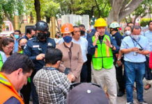 Saldo blanco en Puebla capital por sismo de 7.4 grados: Alcalde Sismo