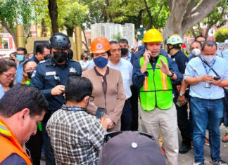 Saldo blanco en Puebla capital por sismo de 7.4 grados: Alcalde Sismo