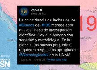 Sismos del 19S necesitan nuevas investigaciones científicas: UNAM sismos